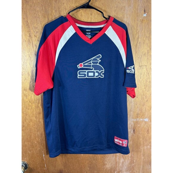 Red Sox MLB Baseball Cooperstown Collection Throwback Shirt Jersey Large L‎ - Picture 1 of 9